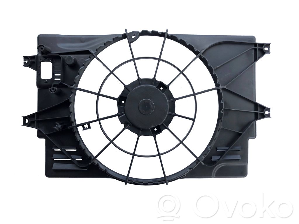 Hyundai Elantra VI Radiator cooling fan shroud 
