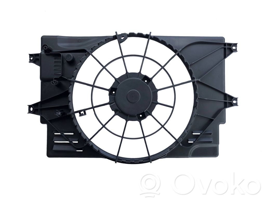 Hyundai Elantra VI Radiator cooling fan shroud 