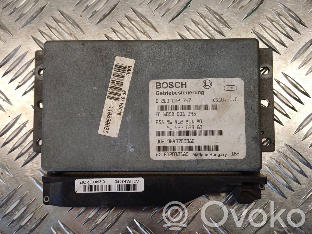 Gearbox control unit/module   9641281180,0260002767