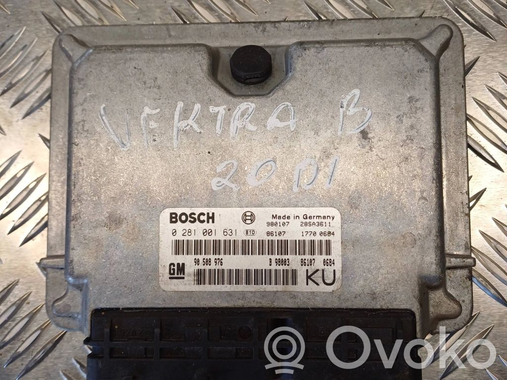 Opel Vectra B Sterownik / Moduł ECU 