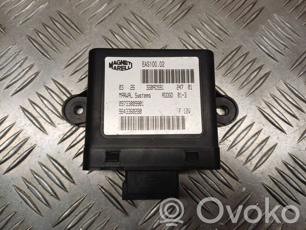 Autres unités de commande / modules   9643360280