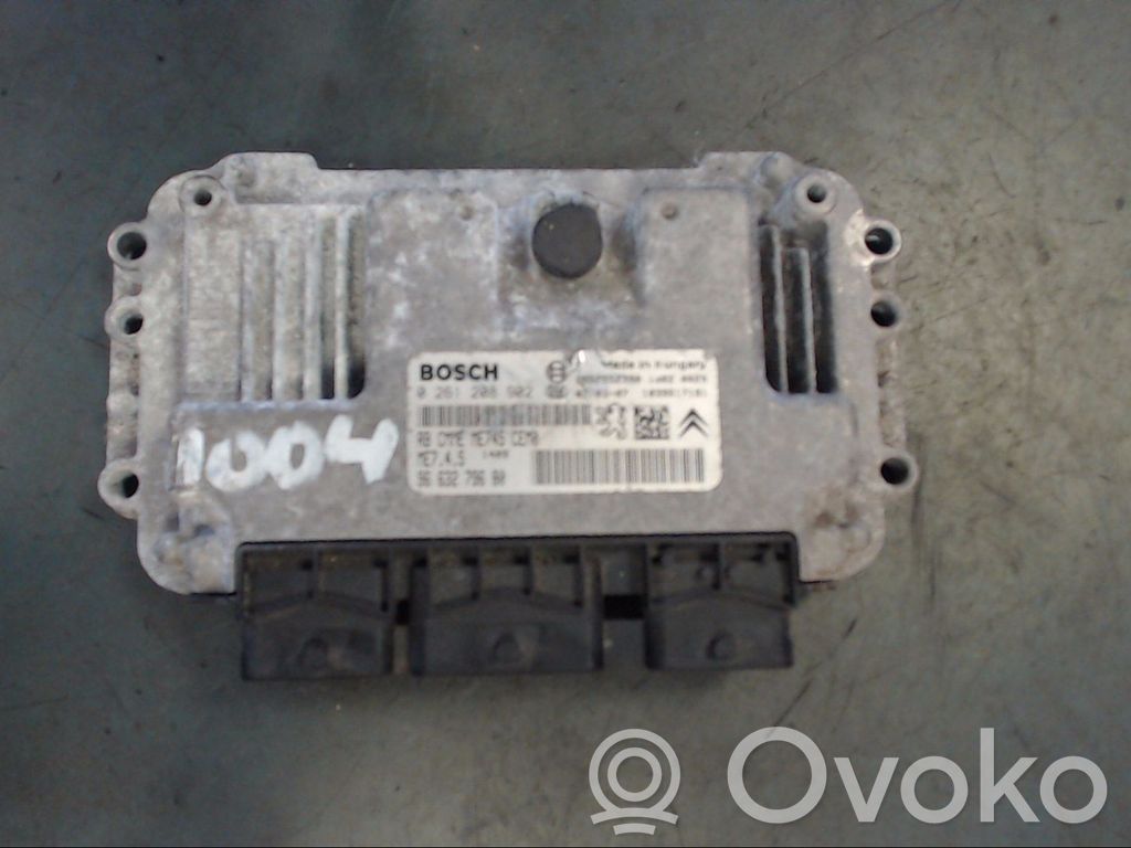 Engine control unit/module   9663279680,0261208902