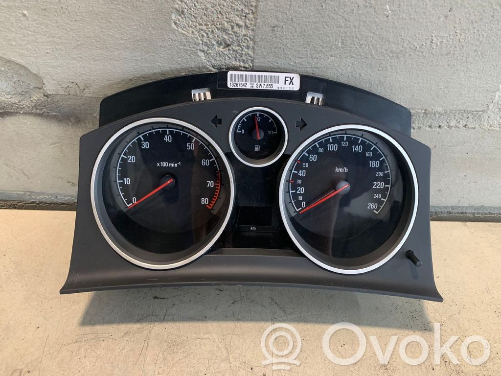 Opel Astra H Moldura del panel 