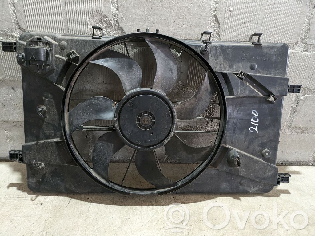 Opel Astra J Elektryczny wentylator chłodnicy 