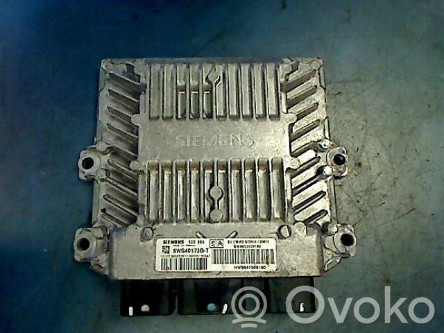 Engine control unit/module   HW9647568180,5WS40173BT,DV4TD,HW9647568180,SW9655939180