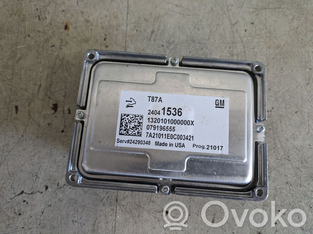 Opel Astra K Gearbox control unit/module 
