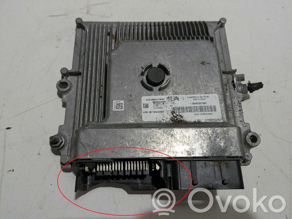 Opel Corsa F Engine control unit/module 