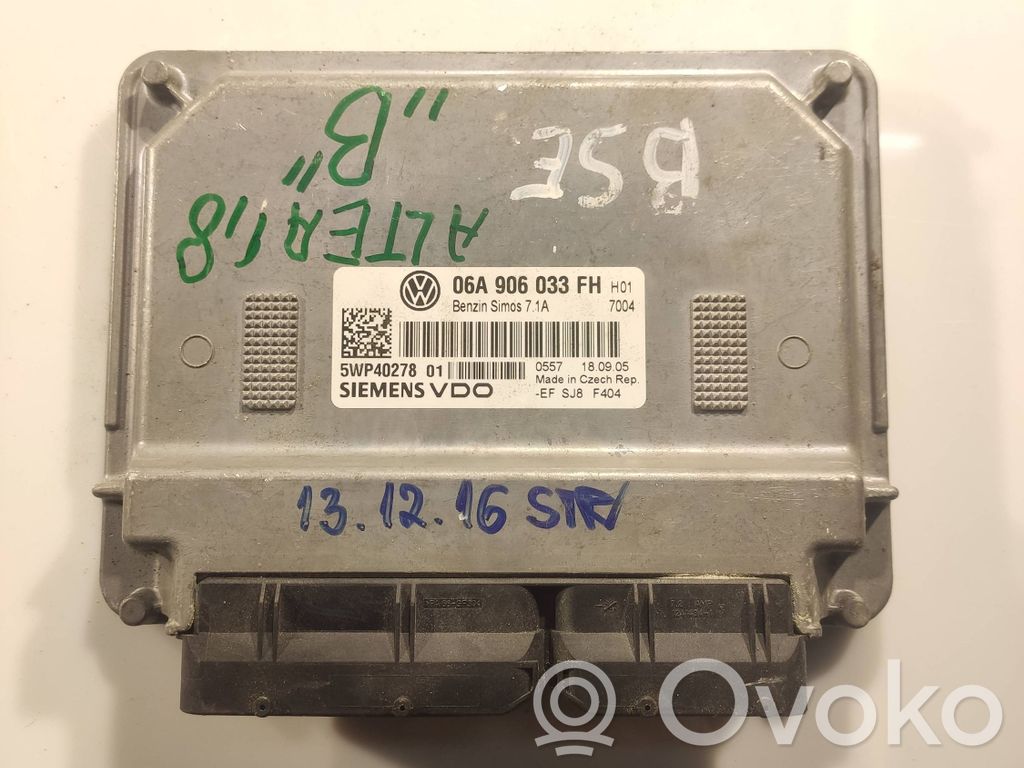 Seat Altea Calculateur moteur ECU 