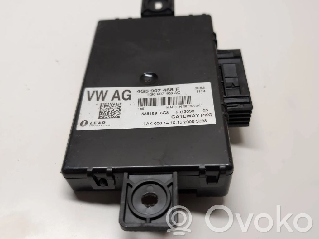 Audi A6 Allroad C7 Módulo de control Gateway 