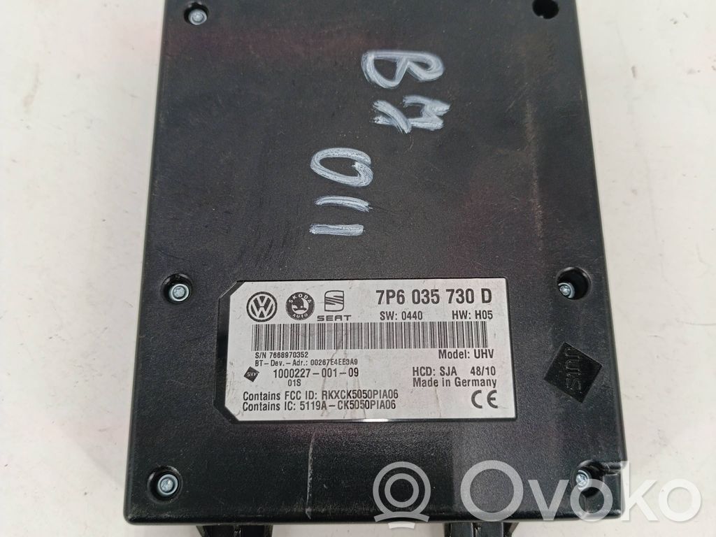 Volkswagen PASSAT B7 Bluetooth control unit module 