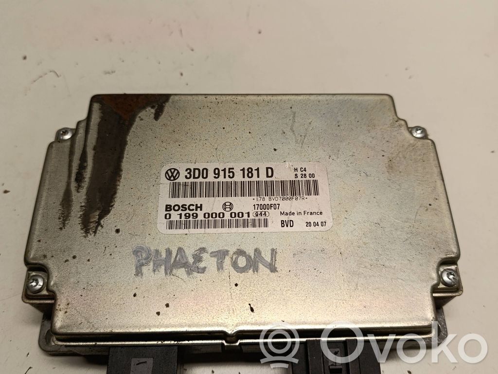 Volkswagen Phaeton Battery control module 