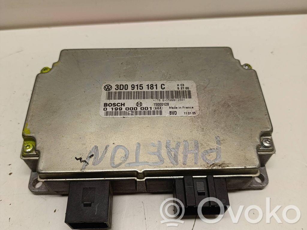 Volkswagen Phaeton Other control units/modules 