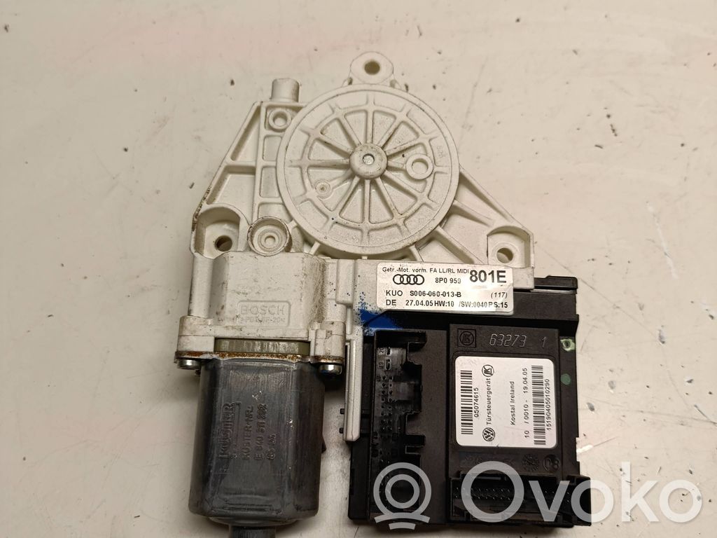 Audi A3 S3 8P Fensterhebermotor Tür vorne 