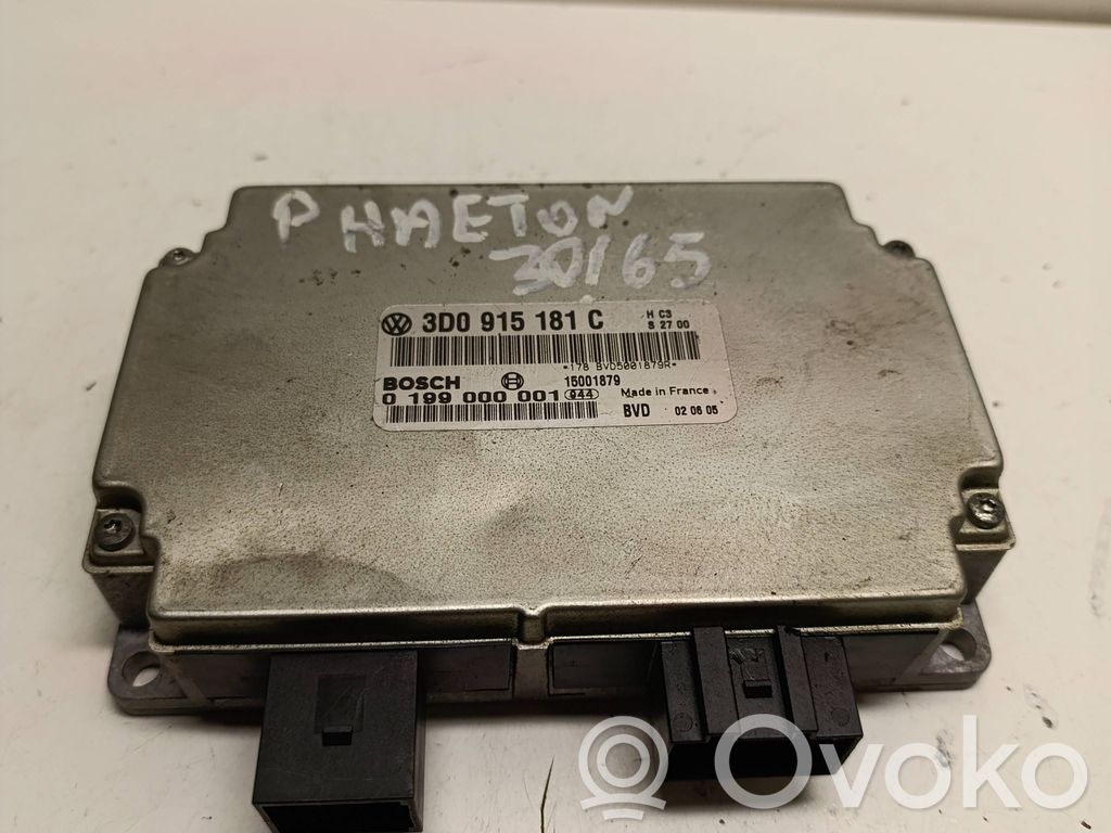 Volkswagen Phaeton Other control units/modules 