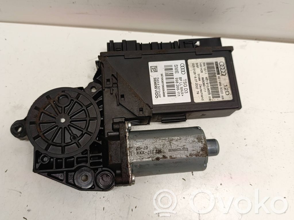 Front door window regulator motor   4E1959802D,998266111,4E1910802B,998092111