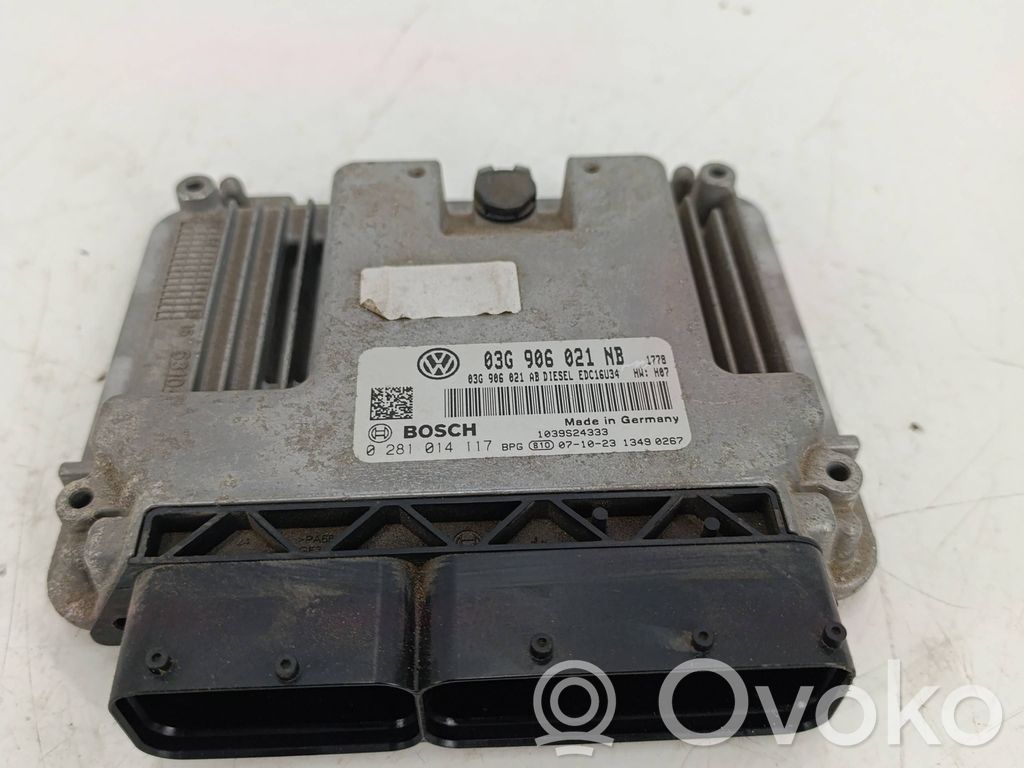 Volkswagen Golf Plus Engine control unit/module 