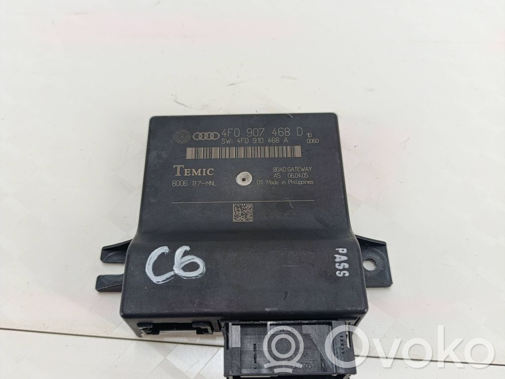 Gateway control module   4F0907468D,4F0910468A,8006TF7MNL