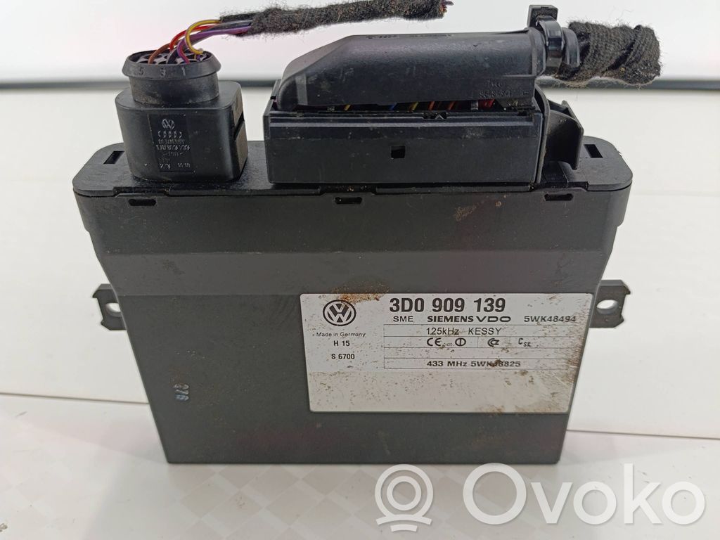Volkswagen Touareg I Unitate/modul de control fără cheie (KESSY) 