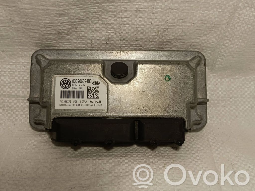Engine control unit/module   03C906024BB,6160145205,747356X71