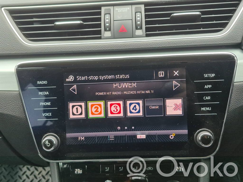 Skoda Superb B8 (3V) Unitate/modul control navigație GPS 