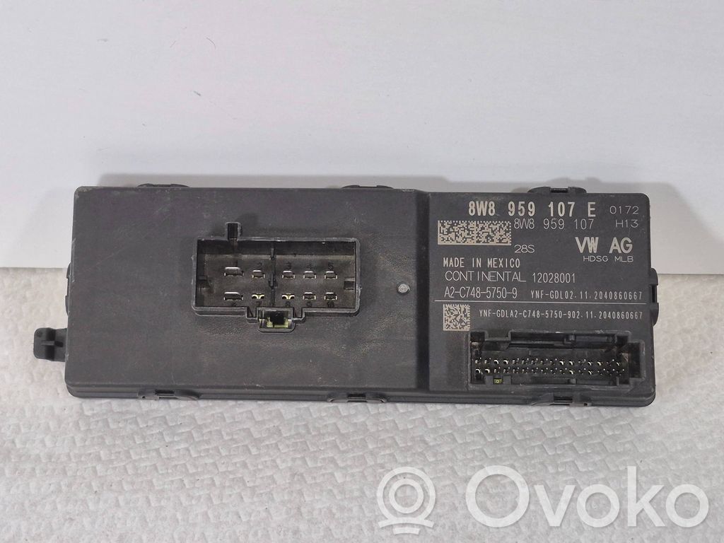 Audi A4 S4 B9 Unité de commande / module de hayon 