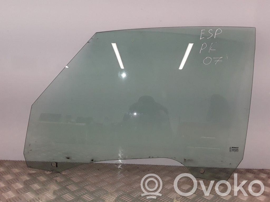 Renault Espace -  Grand espace IV priekšējo durvju stikls (četrdurvju mašīnai) 