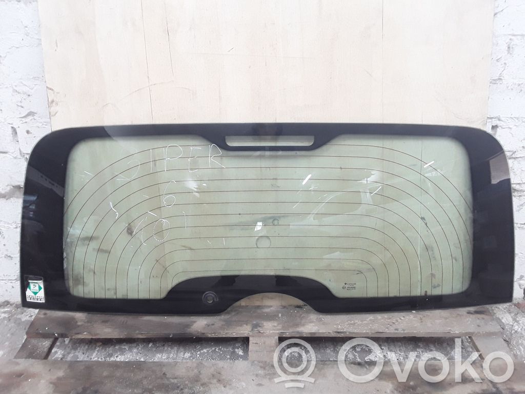 Peugeot Bipper Rear windscreen/windshield window 