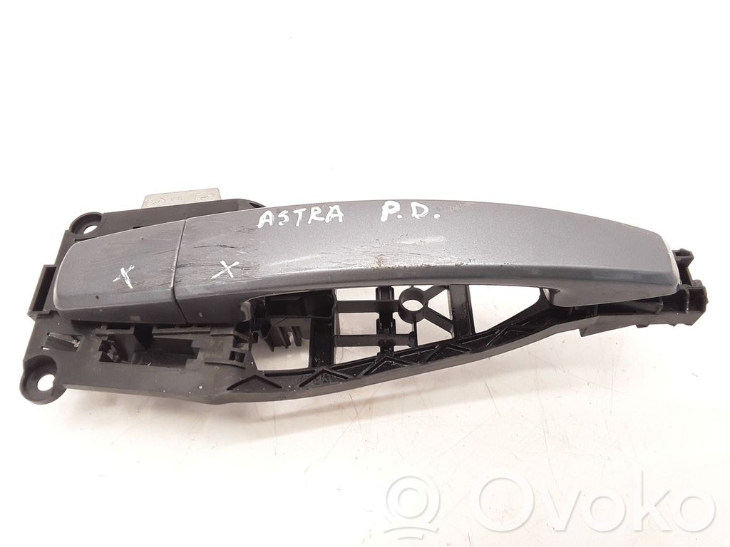 Opel Astra H Manecilla externa puerta delantera 