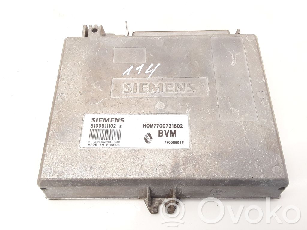 Renault 19 Engine control unit/module 