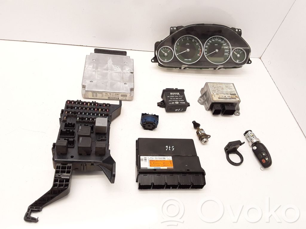 Jaguar X-Type Engine ECU kit and lock set 