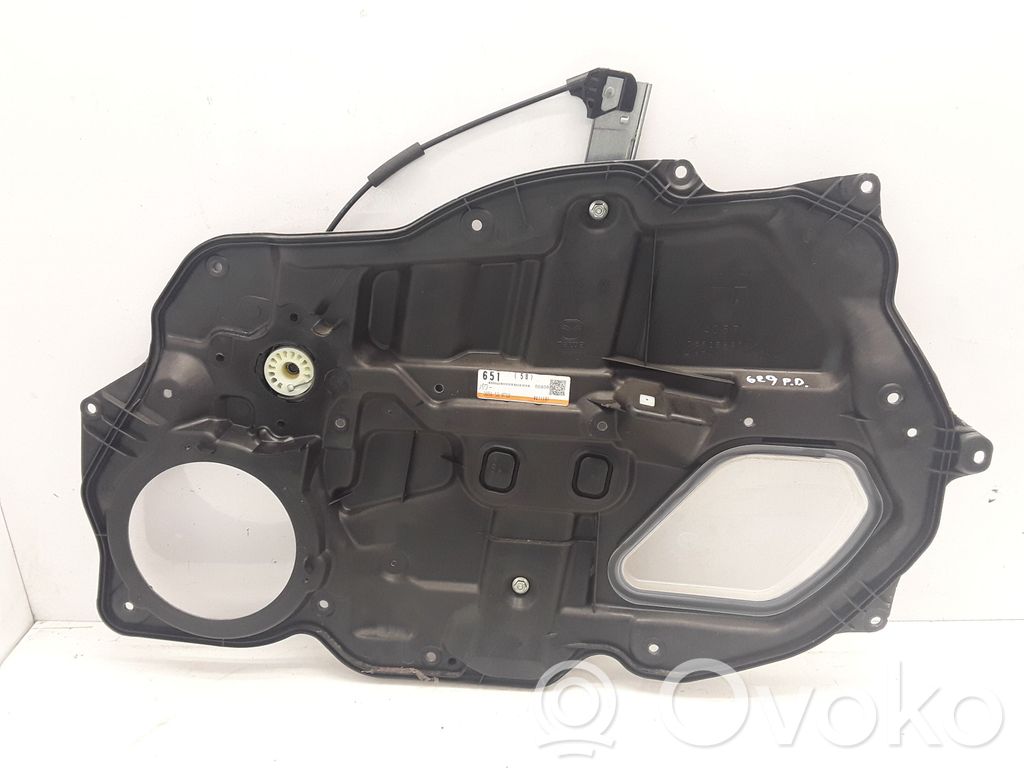 Mazda 2 Mecanismo para subir la puerta delantera sin motor 