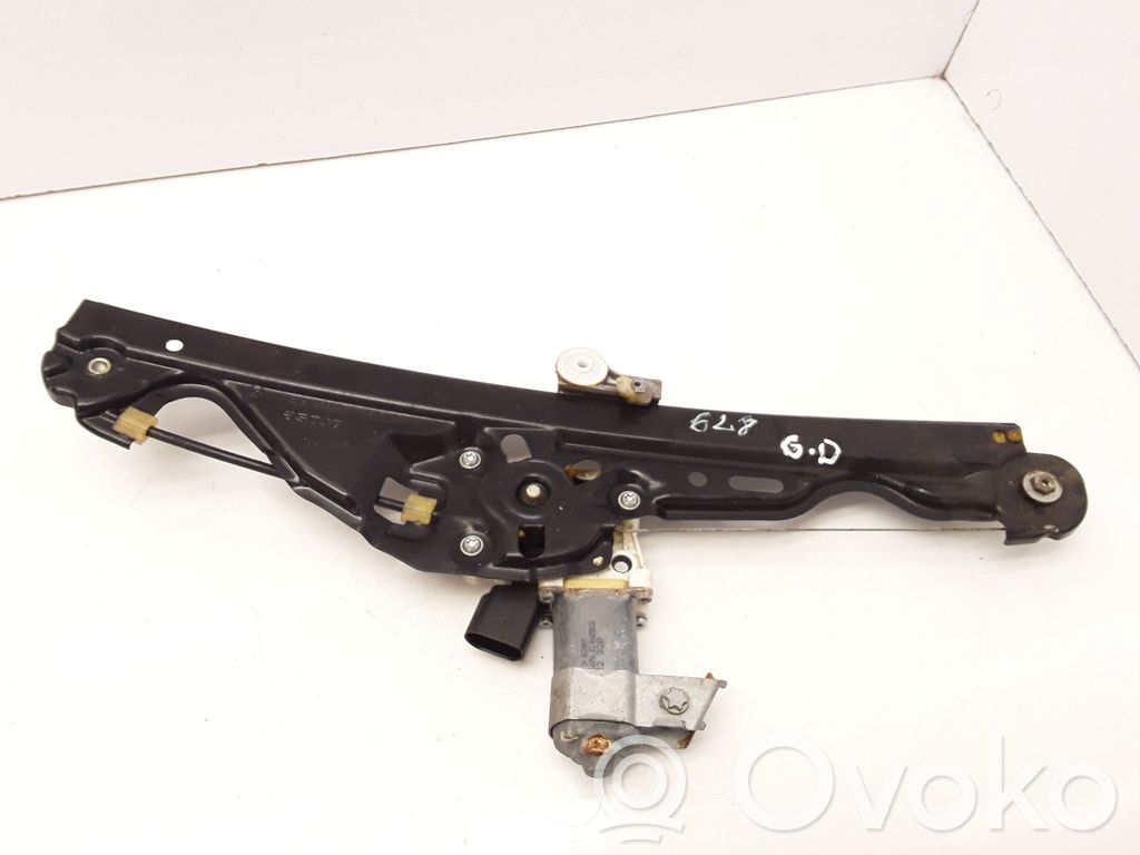 BMW 5 E60 E61 Rear door window regulator with motor 