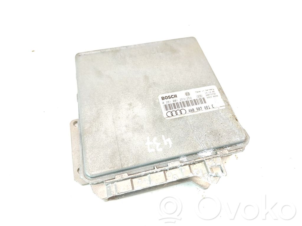 Engine control unit/module   0281001253,0281001254,4A0907401E