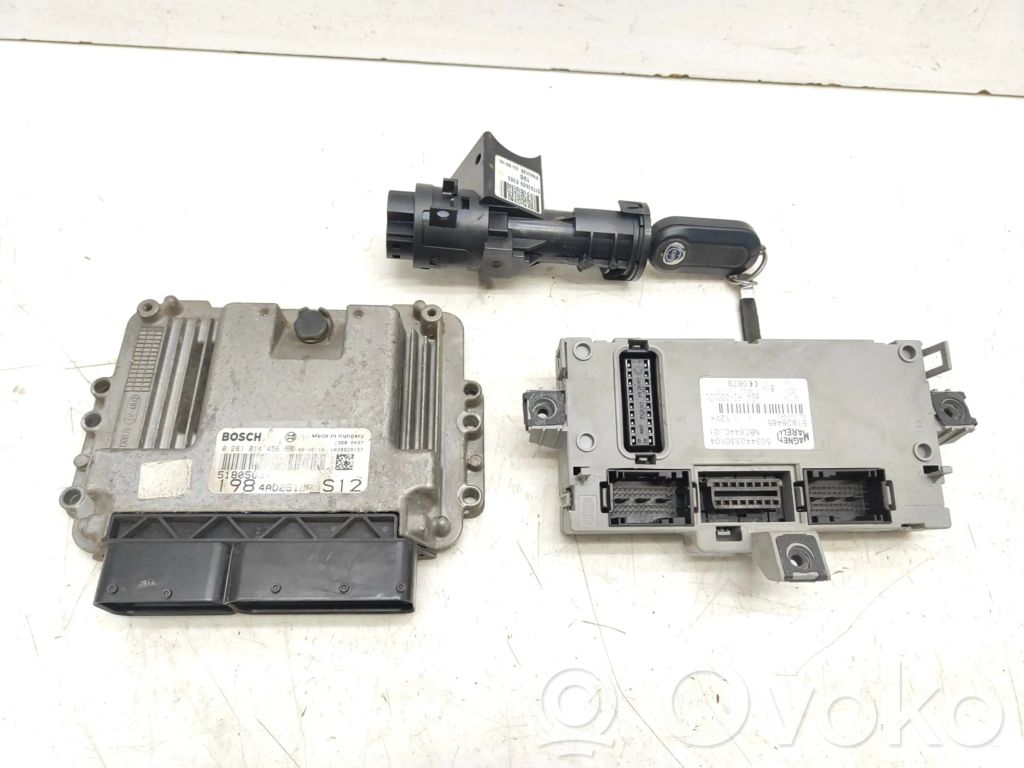 Lancia Delta III Engine ECU kit and lock set 