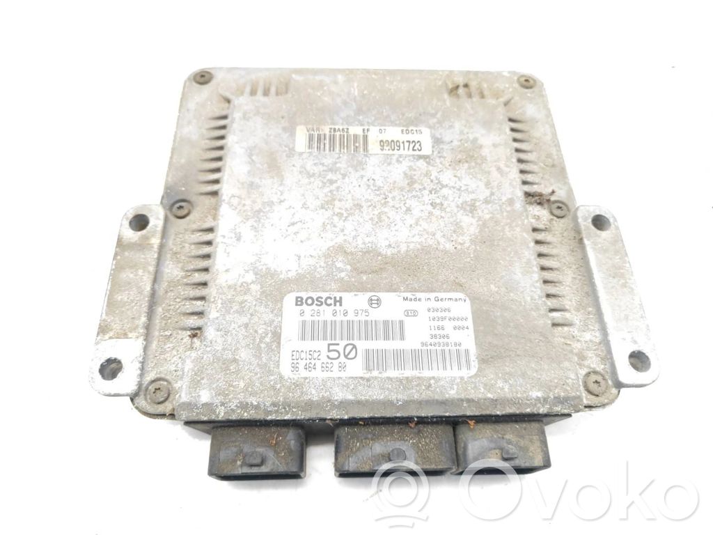 Peugeot 607 Engine control unit/module 