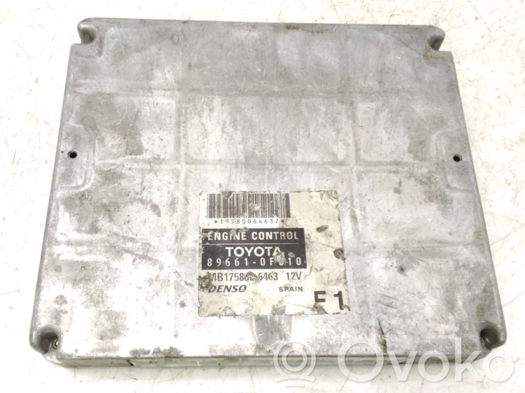 Engine control unit/module   896610F010,MB1758006463