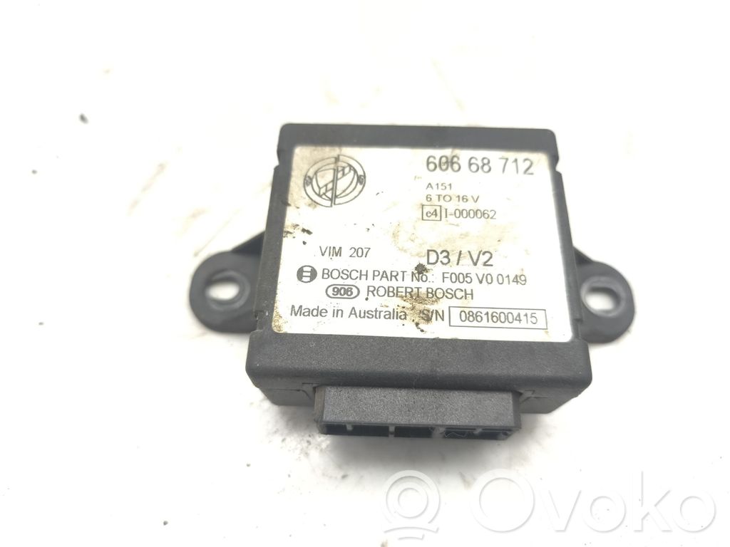 Immobilizer control unit/module   60668712