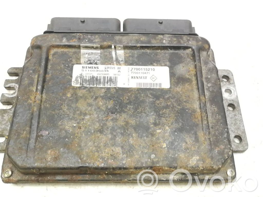 Engine control unit/module   7700115210,S110030034,7700110471