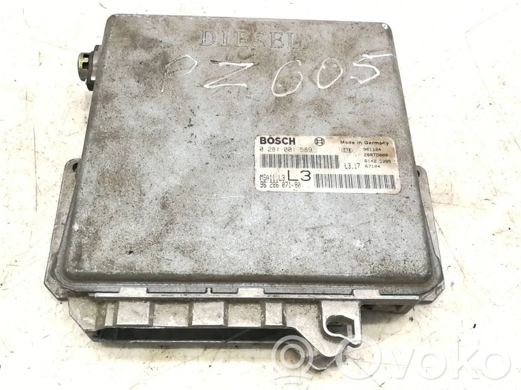 Citroen XM Engine control unit/module 