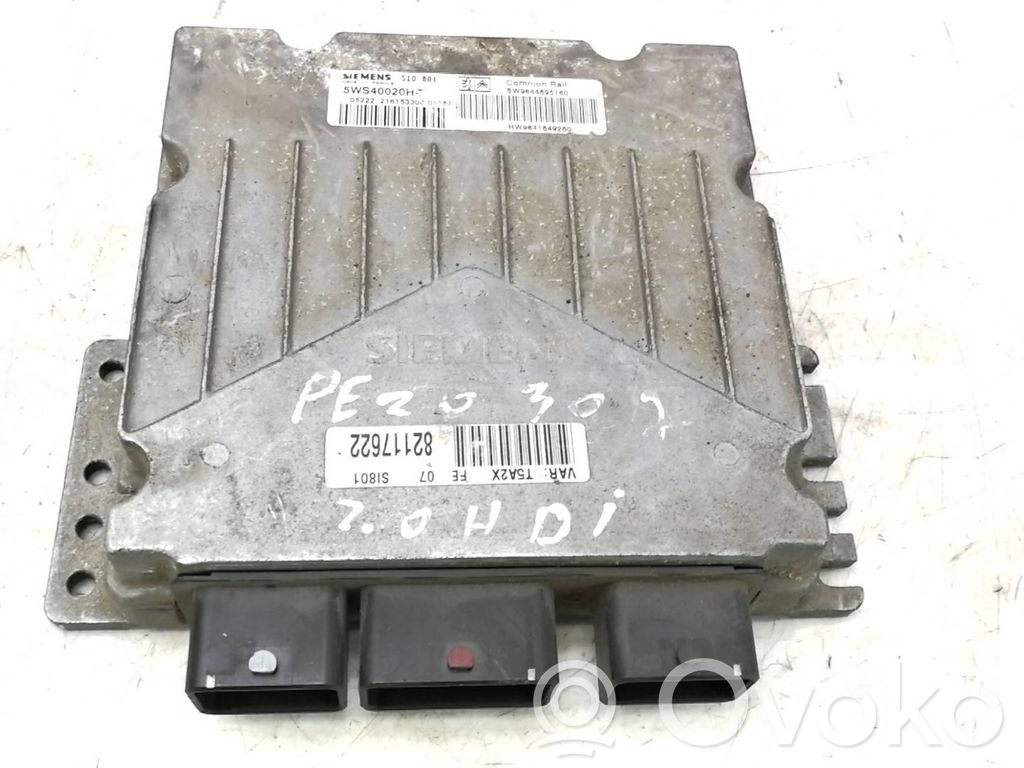 Peugeot 307 Engine control unit/module 