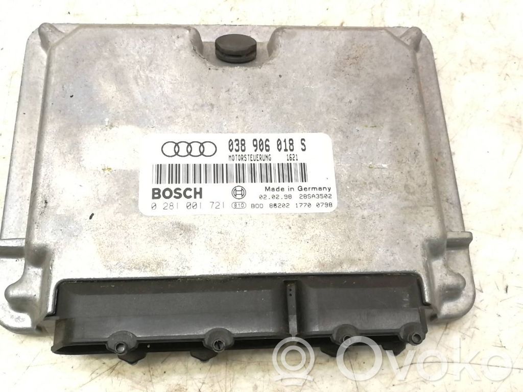 Engine control unit/module   038906018S,28SA3502,0281001721