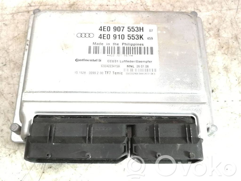 Audi A8 S8 D3 4E Unidad de control/módulo de la suspensión 