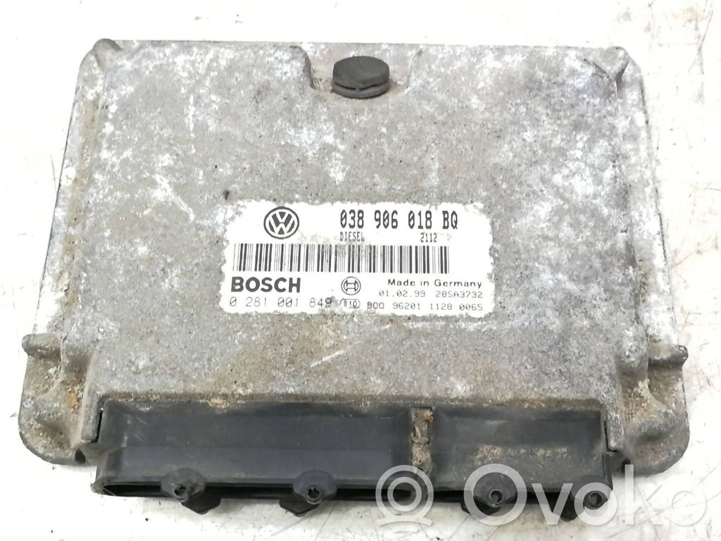 Skoda Octavia Mk1 (1U) Centralina/modulo del motore 