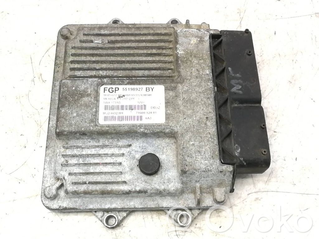 Engine control unit/module   55198927,7160012401,5W41731G