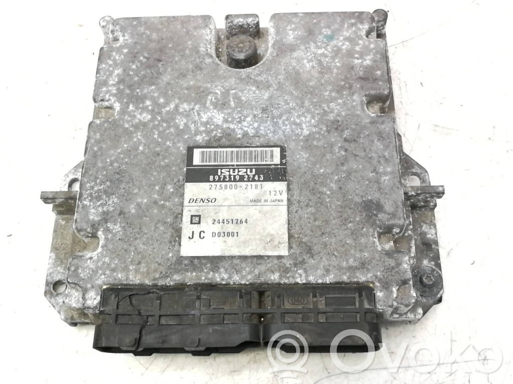 Opel Signum Engine control unit/module 