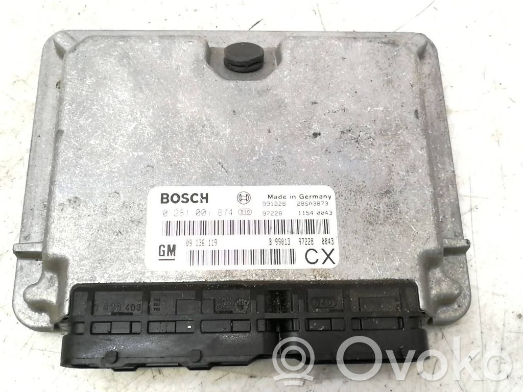 Engine control unit/module   28SA3873,0281001874,09136119