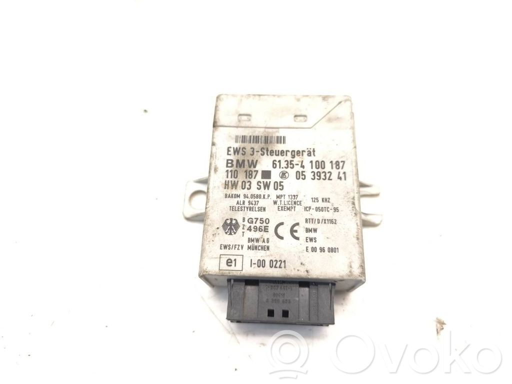 Immobilizer control unit/module   61354100187,110187,05393241,4100187