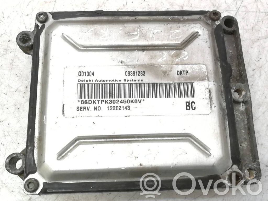 Engine control unit/module   09391283,G01004,12202143