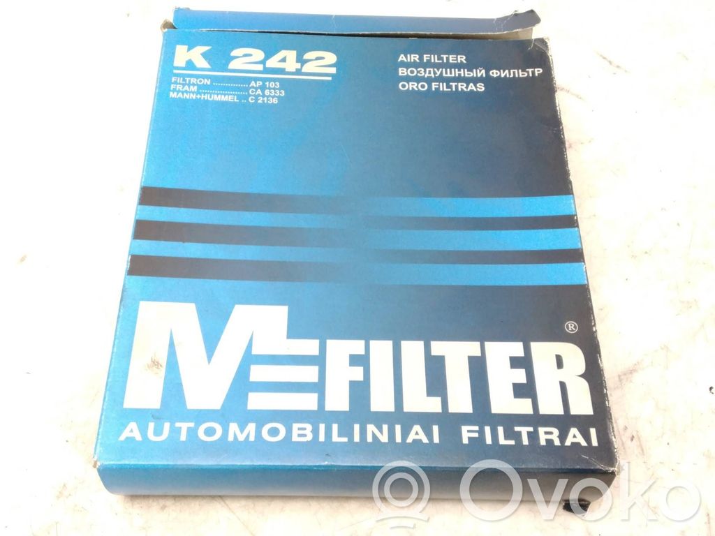 Filtr powietrza   K242,AP103,CA6333,C2136
