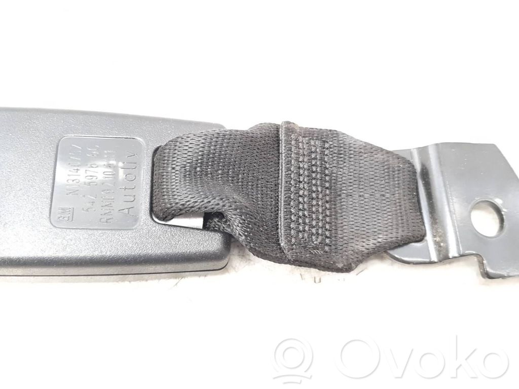 Klamra tylnego pasa bezpieczeństwa   N13140752,54259766C,092106111